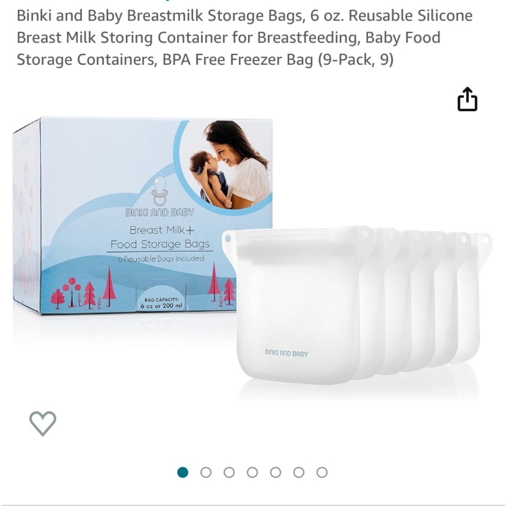 Silicone storage bags